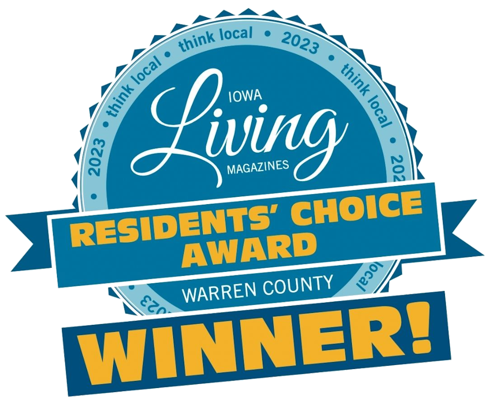 Residents' Choice 2023 Award Winner for Best Lawn Care Company in Warren County, Iowa