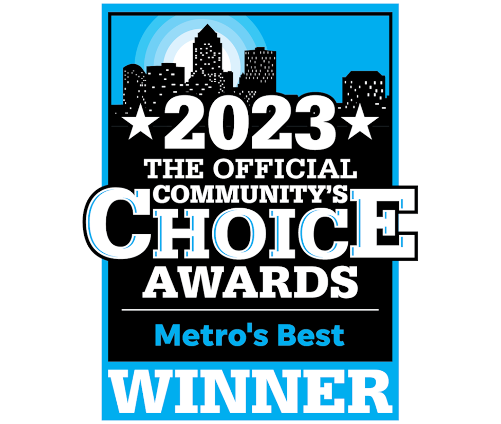 2023 Community Choice Aware Metro Best Winner Logo